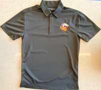 LMC Black Silk Polo Shirts